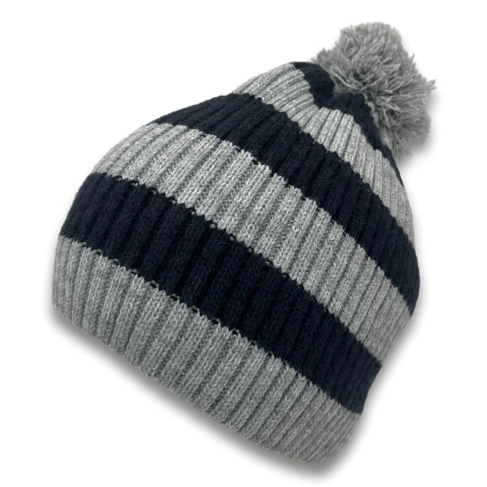CC Exclusives Cable Style Angora Slouch Chunky POM Beanie Winter Hat Ski Cap